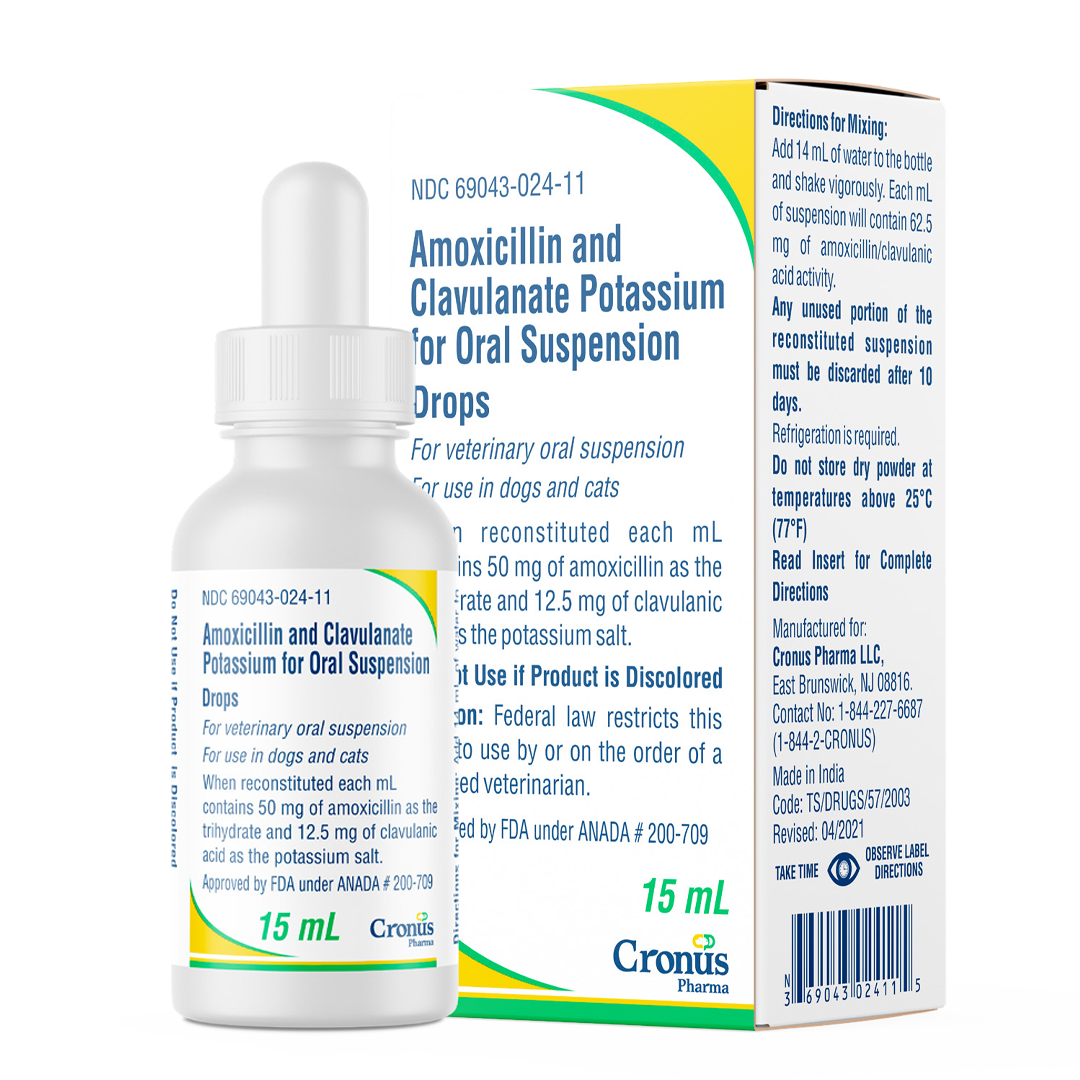 can amoxicillin clav cobe used for dogs