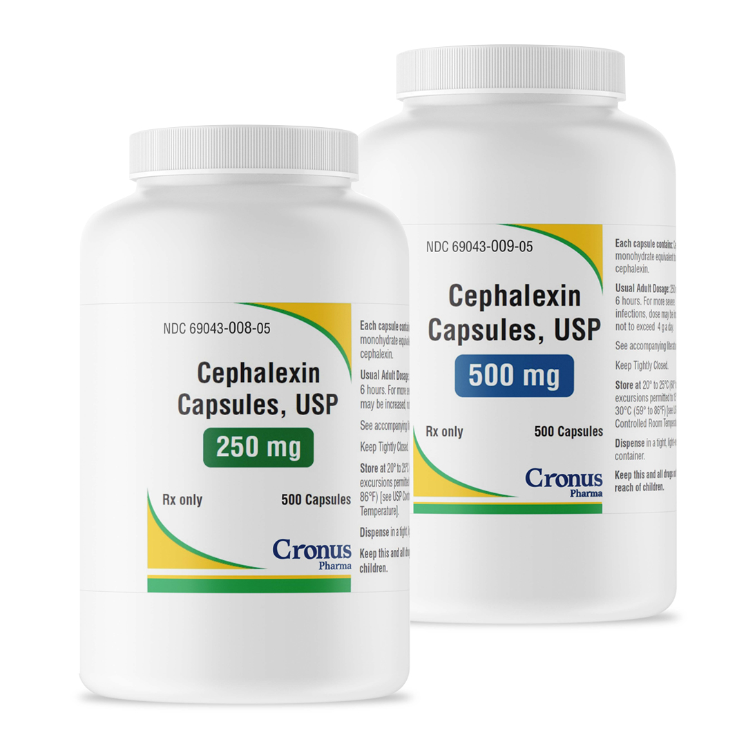 Cephalexin capsules usp cronus pharma